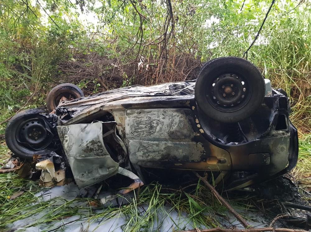 Colisão com carreta causa tombamento e incêndio na BR-230, no Maranhão