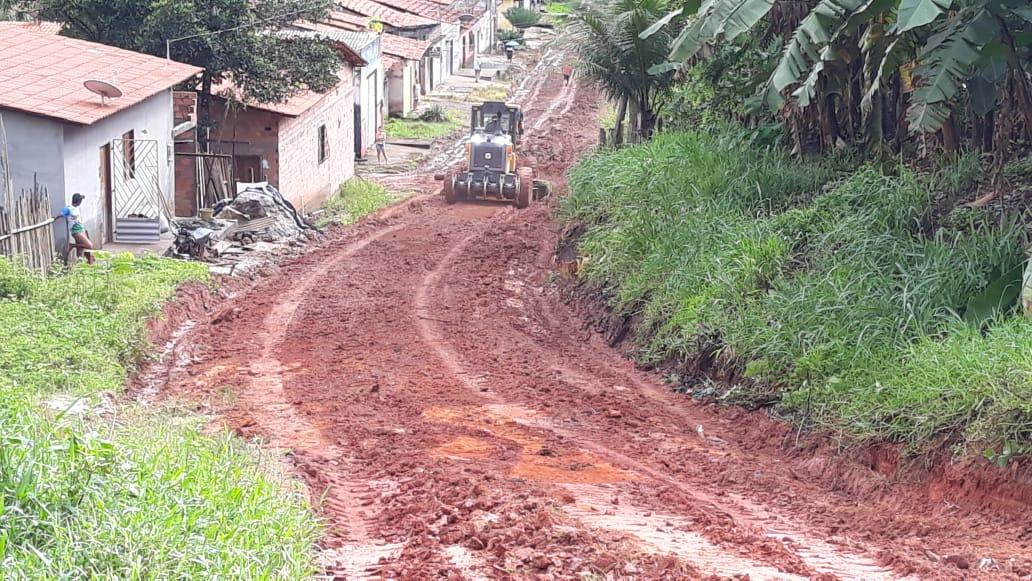 Rua do Evangelho passa por reparos