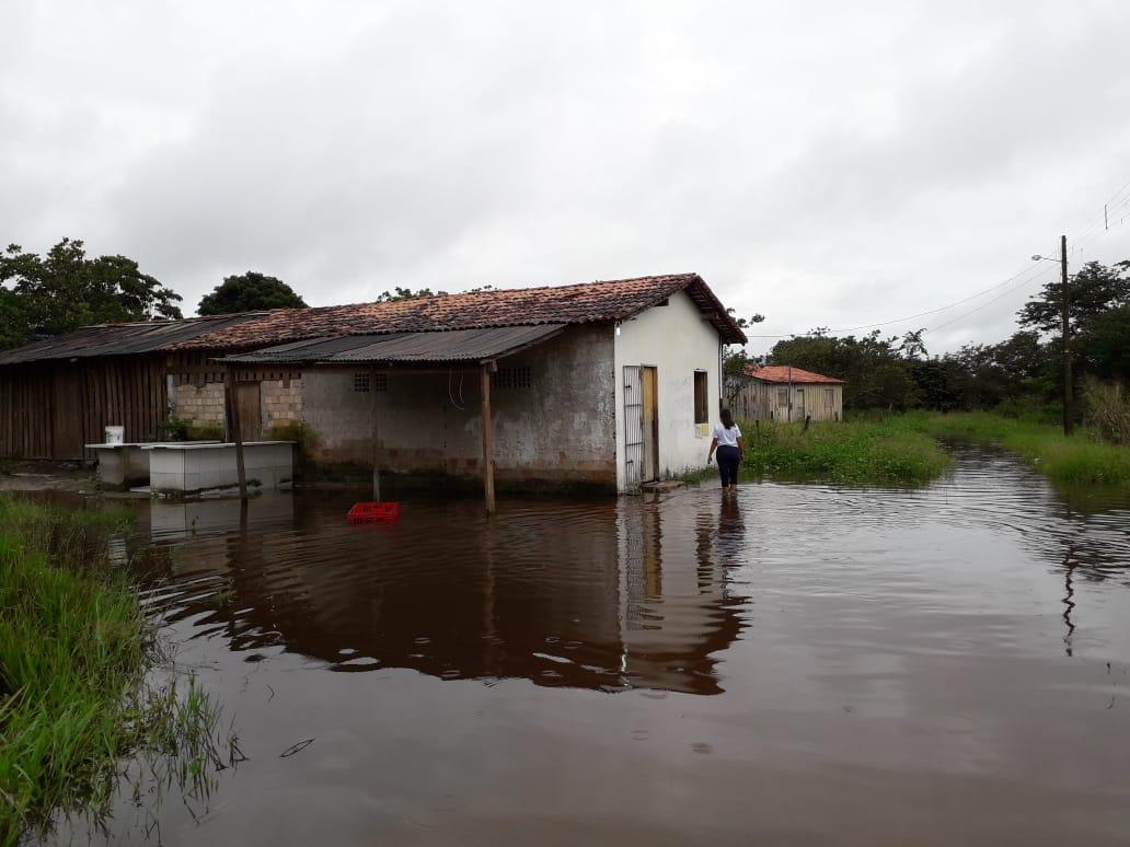 Boa Vista do Gurupi em alerta devido a enchentes