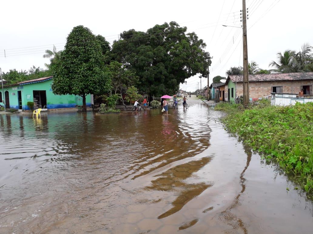 Boa Vista do Gurupi em alerta devido a enchentes