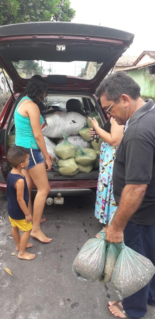 Saúde e CRAS promovem ação social junto aos afetados pela cheia do Rio Gurupi