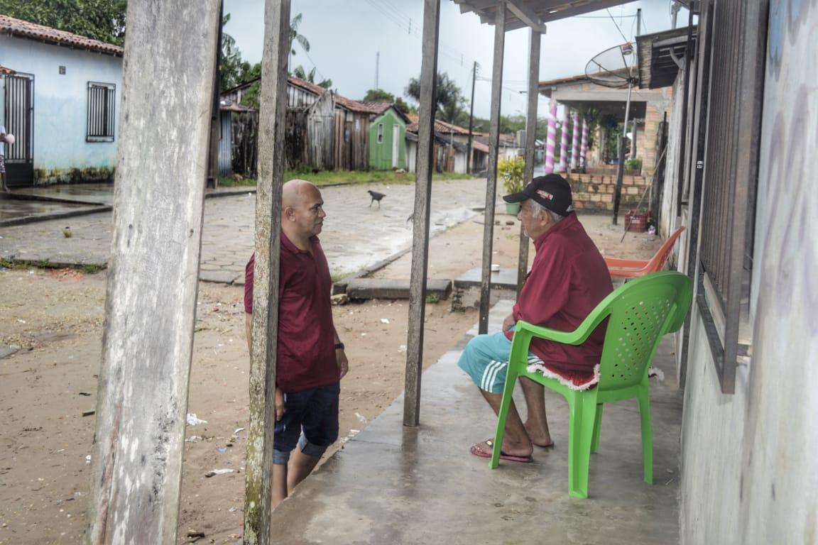 Ao lado da Defesa Civil, prefeito de Boa Vista do Gurupi faz levantamento de prejuízos causados pelas chuvas