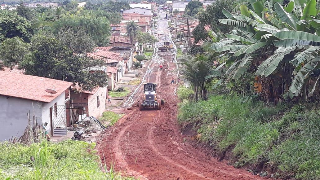 Rua do Evangelho passa por reparos