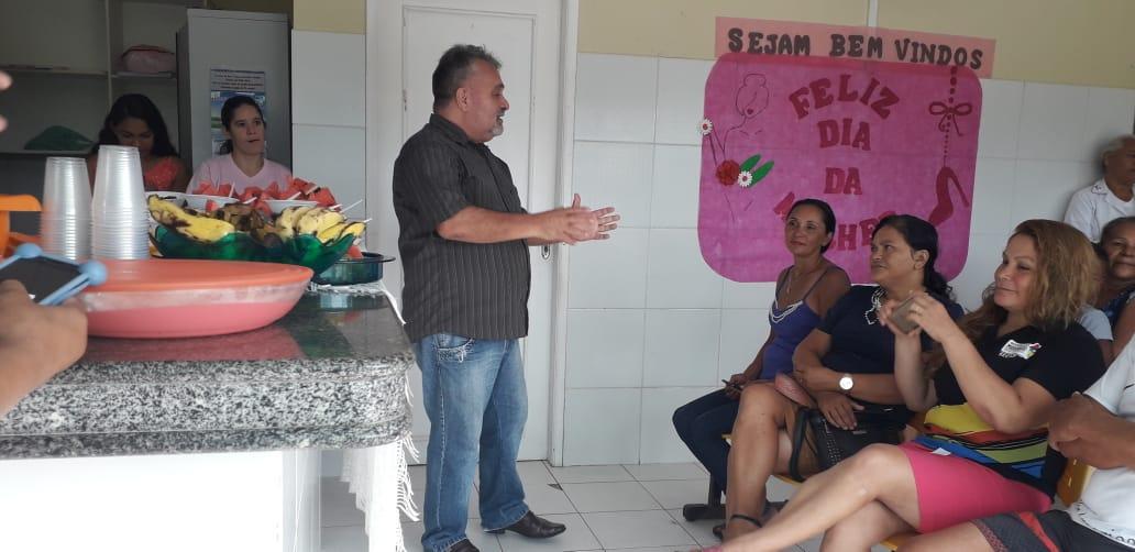 SEMUS realiza café da manhã em homenagem ao Dia Internacional da Mulher