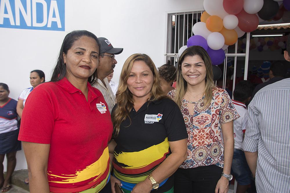 Escola e ginásio são inaugurados em Maracaçumé