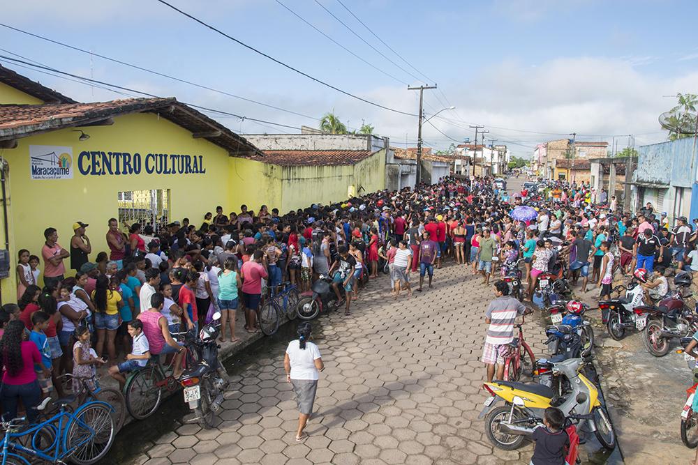 Milhares de cestas básicas foram distribuídas às famílias maracaçumeenses