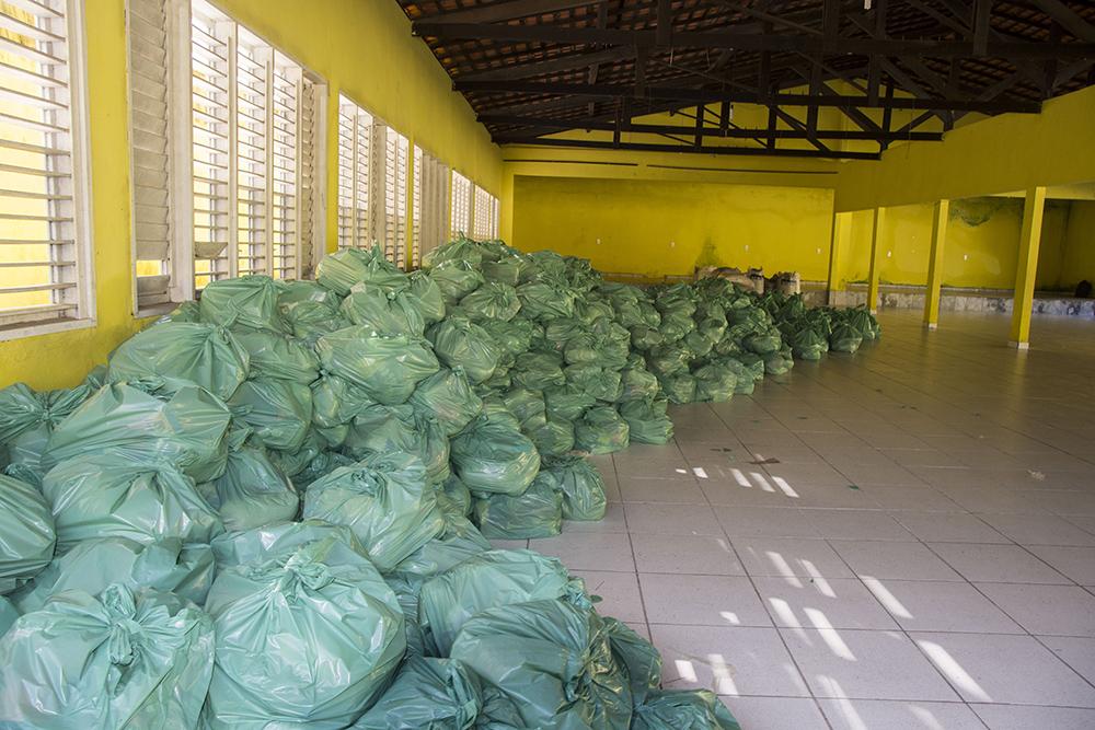 Milhares de cestas básicas foram distribuídas às famílias maracaçumeenses