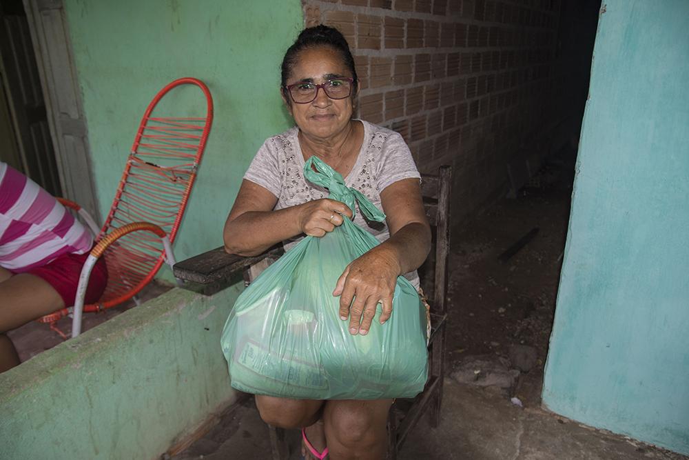 Zona Rural também é beneficiada com distribuição de cestas básicas