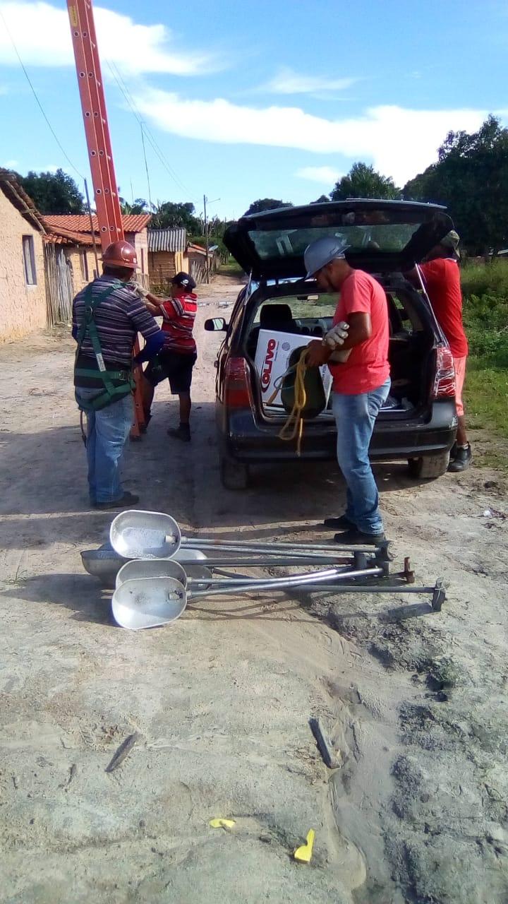 Governador Nunes Freire com melhorias na iluminação pública