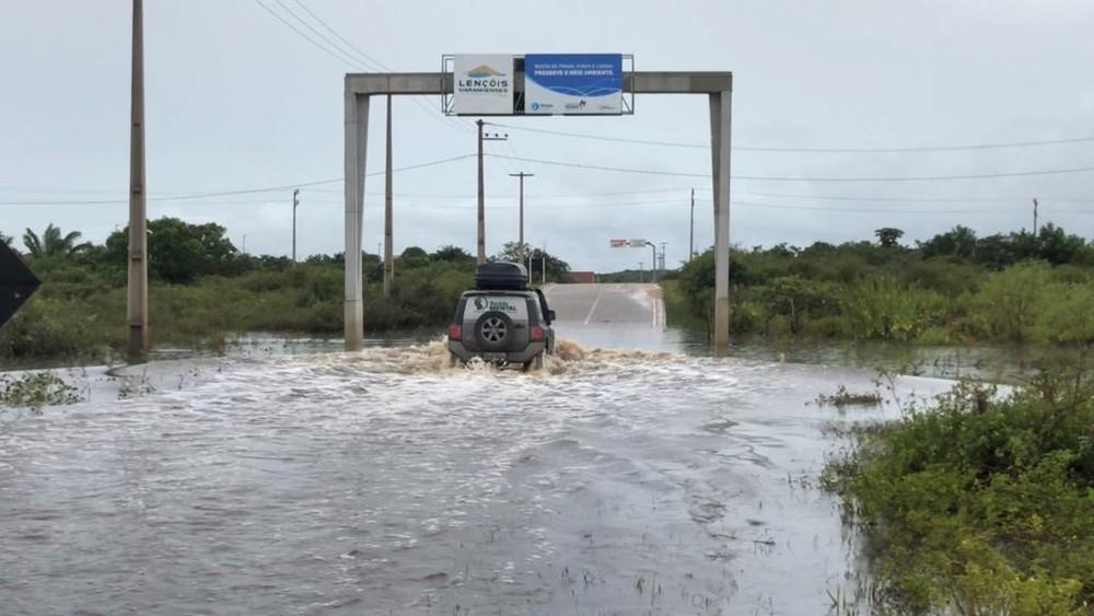 Recém-inaugurada, asfalto da MA-315 começa a se deteriorar