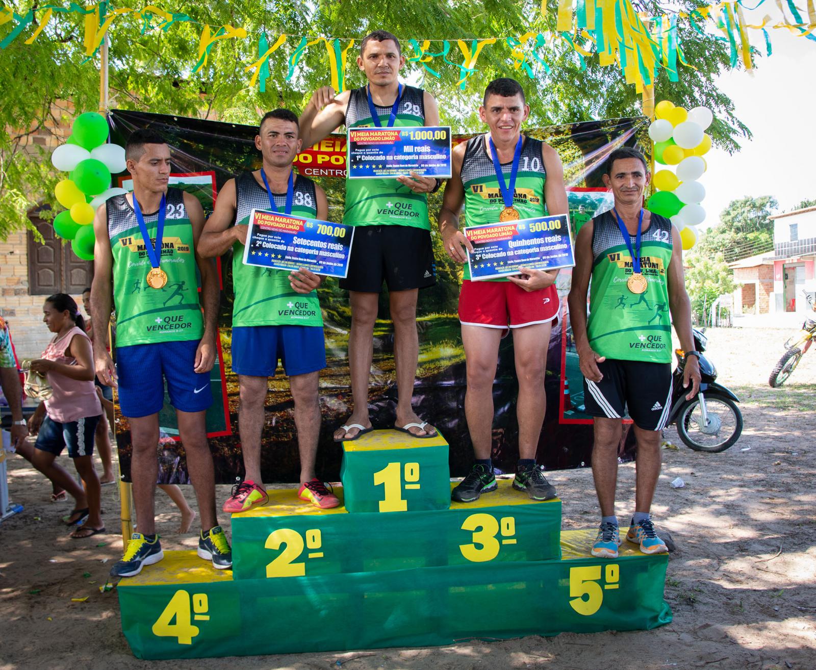 VI Meia Maratona do Povoado Limão renova esperanças para o esporte centronovense