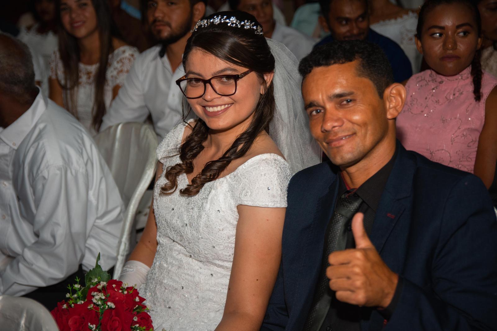 79 casais oficializaram sua união no Casamento Comunitário em Governador Nunes Freire