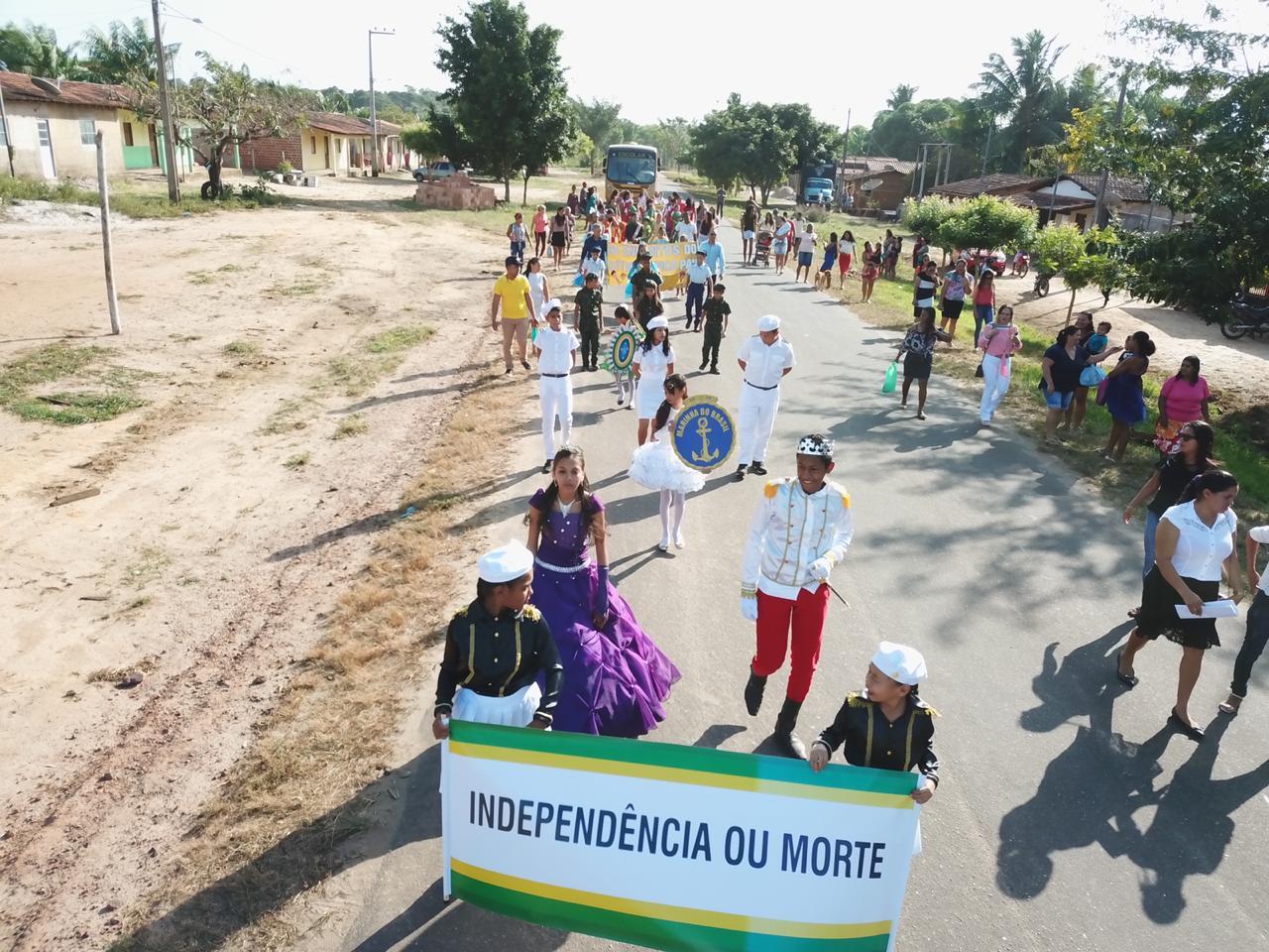 Vera Cruz e Nova Vida também foram locais que comemoram a Independência do Brasil