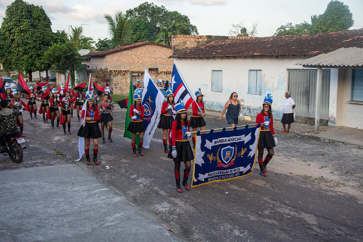 Desfile Cívico abriu a comemoração à Independência do Brasil em Maracaçumé