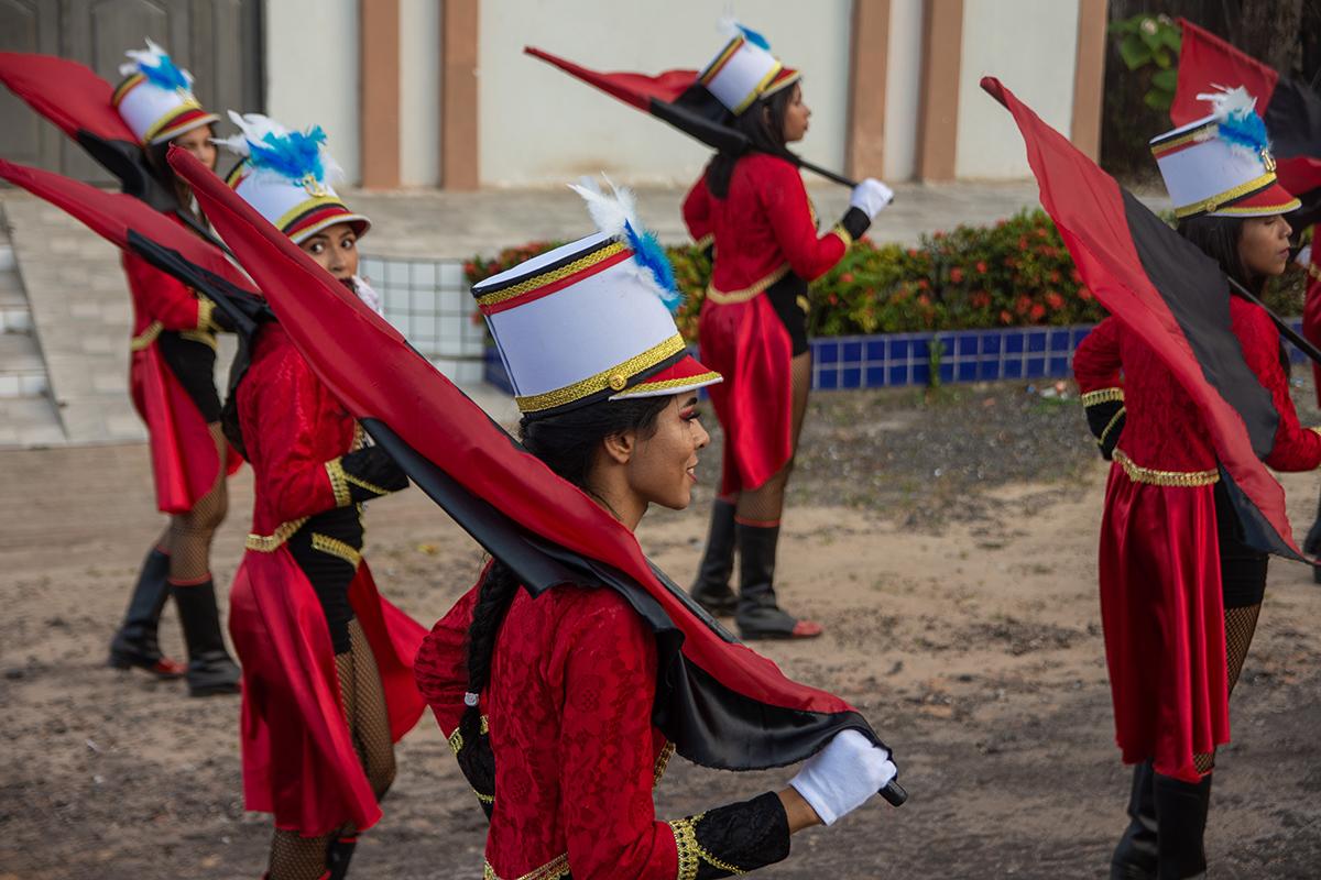 Desfile Cívico abriu a comemoração à Independência do Brasil em Maracaçumé