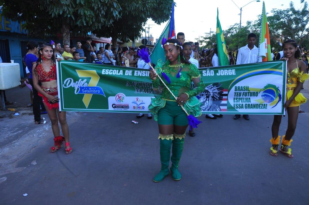 Comemoração da Independência do Brasil marca a sexta-feira em Governador Nunes Freire