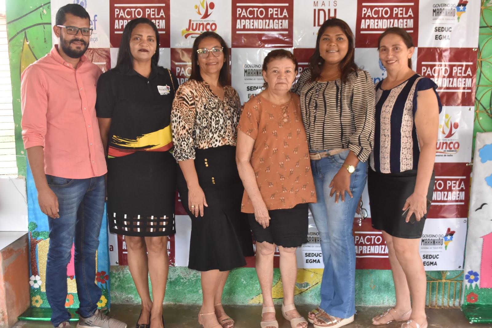 1ª Conferência Avaliativa de ações formativas pelo fortalecimento do Pacto pela Aprendizagem realizada em Junco do Maranhão