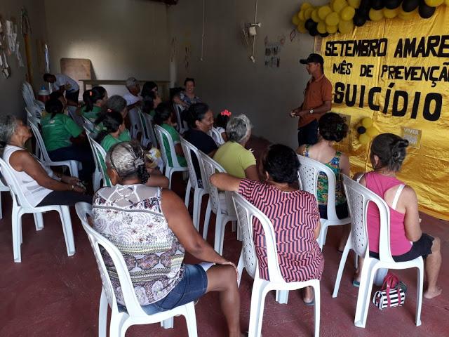 CRAS realiza palestra sobre o Setembro Amarelo - mês de combate ao suicídio