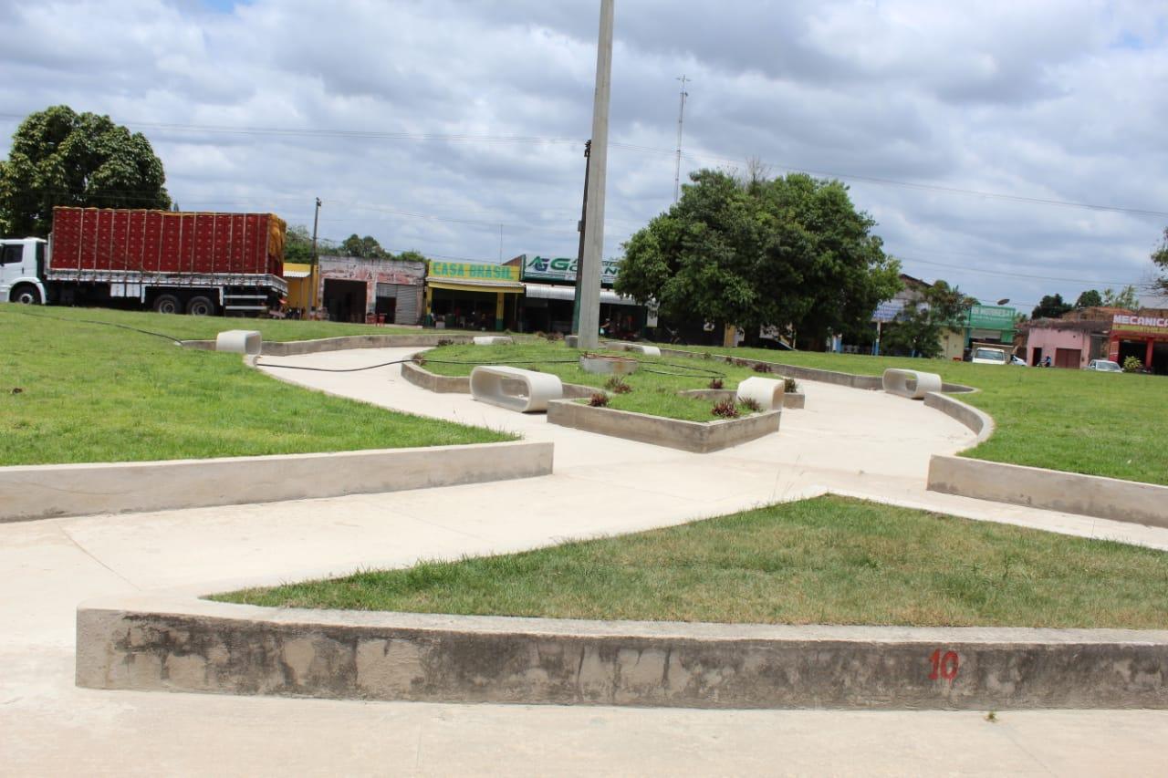 Praça do esporte em fase de finalização para a grande inauguração