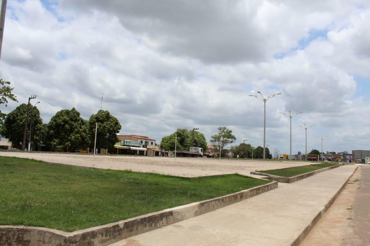 Praça do esporte em fase de finalização para a grande inauguração