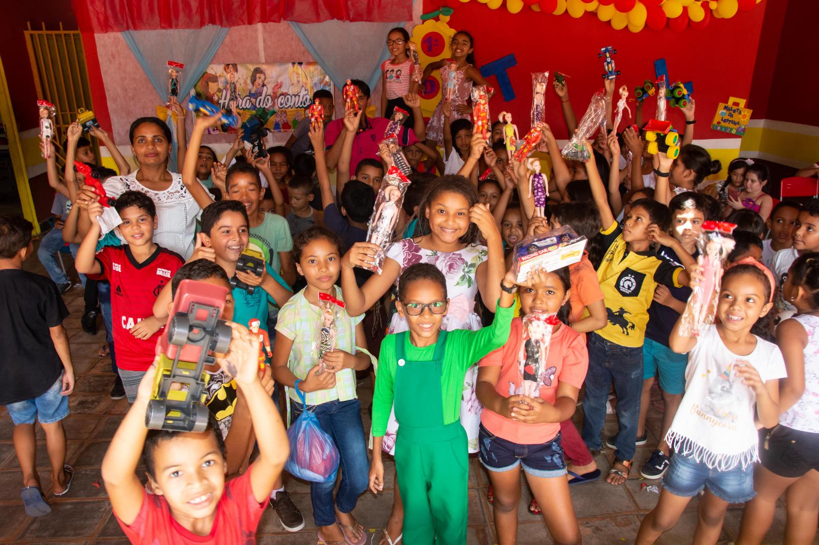 Dia das Crianças é comemorado em escolas juncoenses