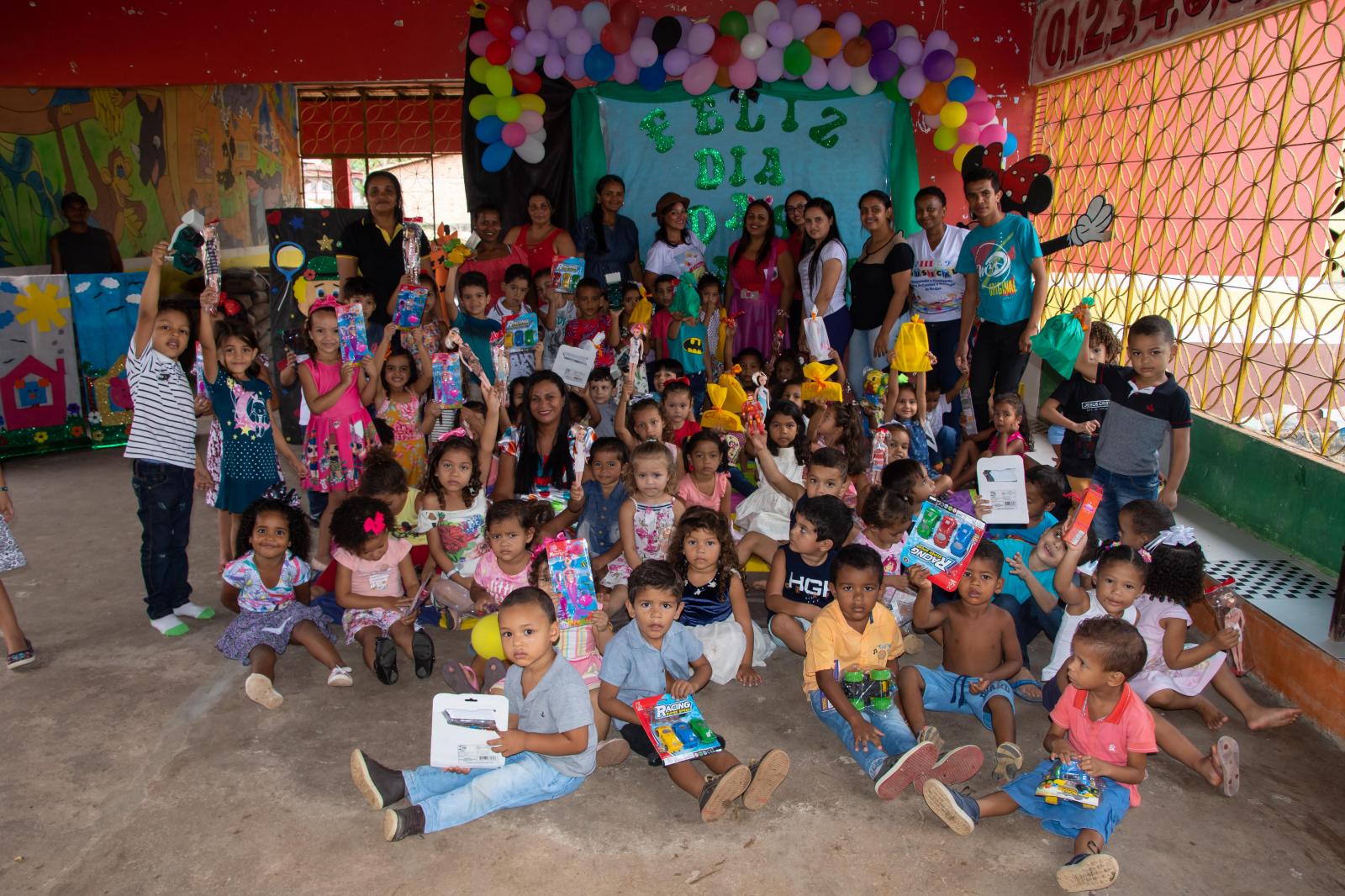 Dia das Crianças é comemorado em escolas juncoenses