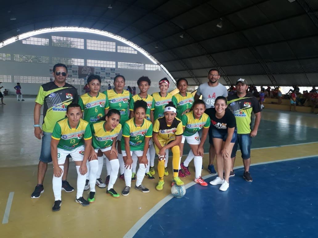 Com vitória de 3 x 0 Seleção de Maracaçumé avança no 2º Regional de Futsal Feminino