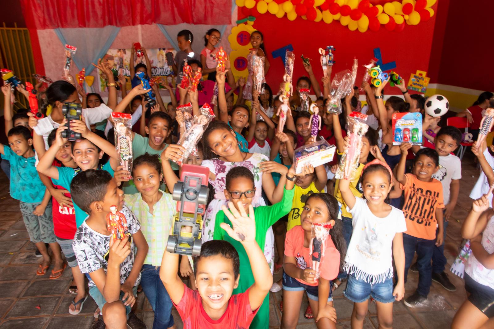 Dia das Crianças é comemorado em escolas juncoenses