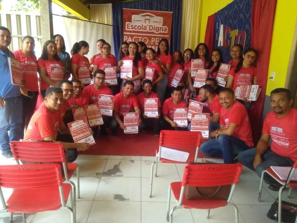 I Seminário de Formação do Pacto pela Aprendizagem é realizado em Amapá do Maranhão