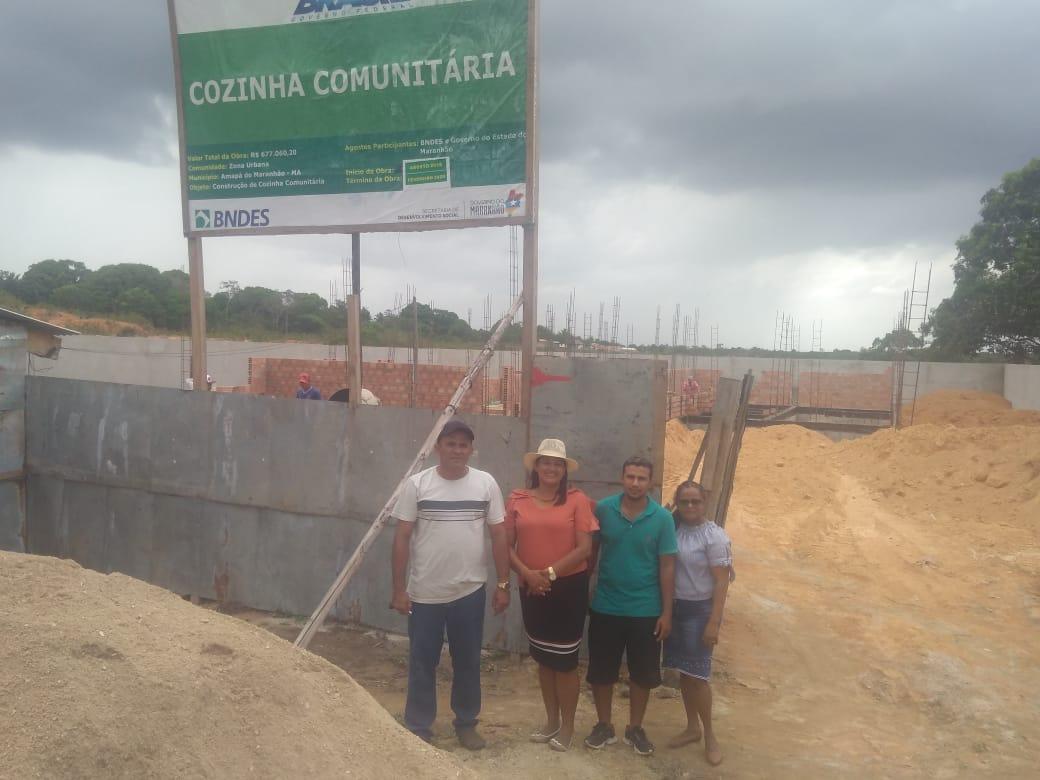 Município de Amapá do Maranhão em breve vai dispor de uma cozinha comunitária