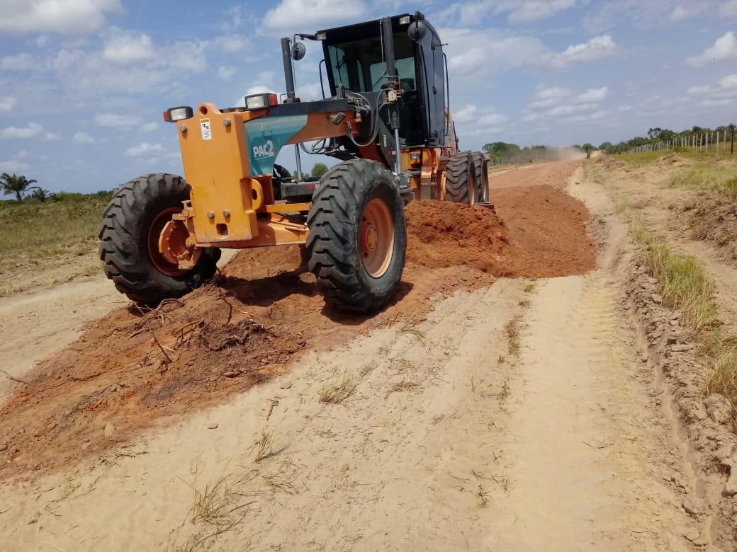 Melhoria nas vicinais de Maracaçumé