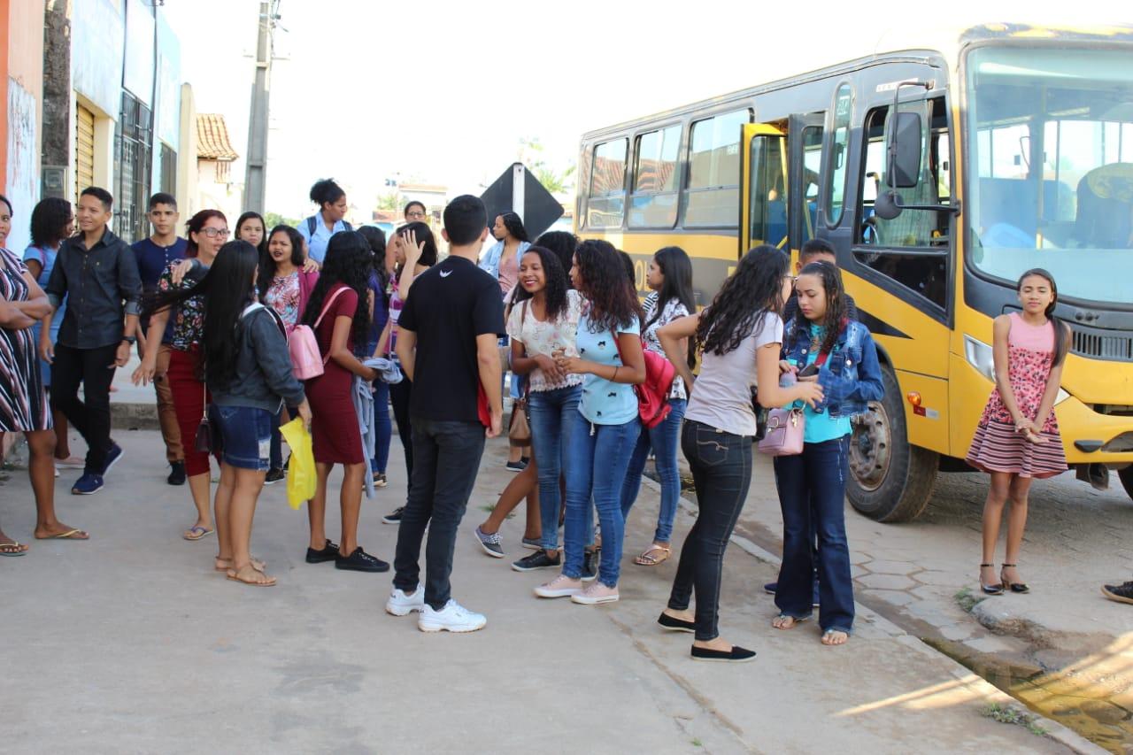 41 alunos maracaçumeenses contaram com apoio da SEMED para fazerem a prova do IFMA