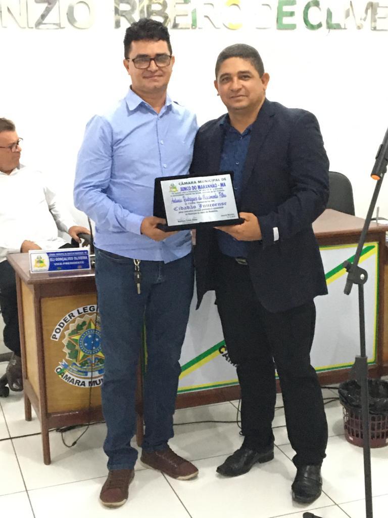 Câmara de Vereadores de Junco do Maranhão realiza entrega de títulos cidadãos juncoenses