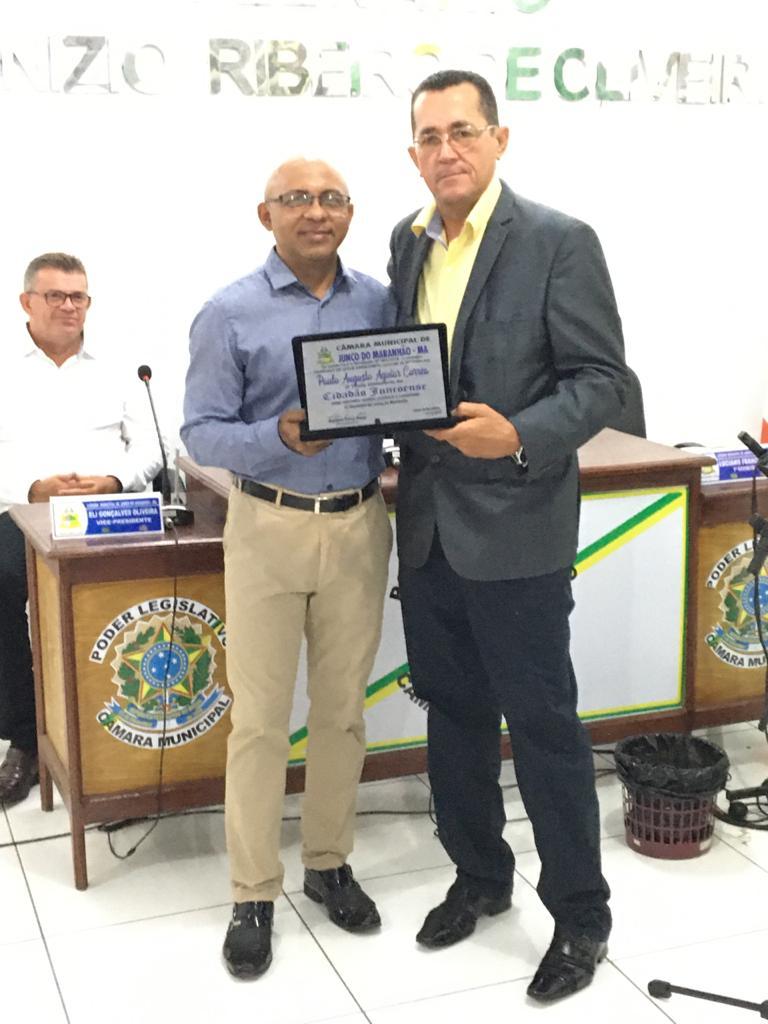 Câmara de Vereadores de Junco do Maranhão realiza entrega de títulos cidadãos juncoenses