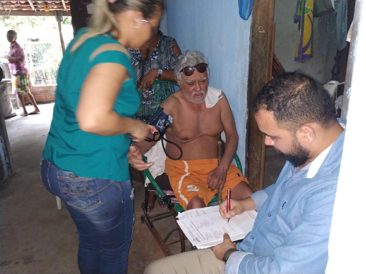 Serviço de Saúde de Junco do Maranhão alcança pacientes acamados por meio de visitas domiciliares