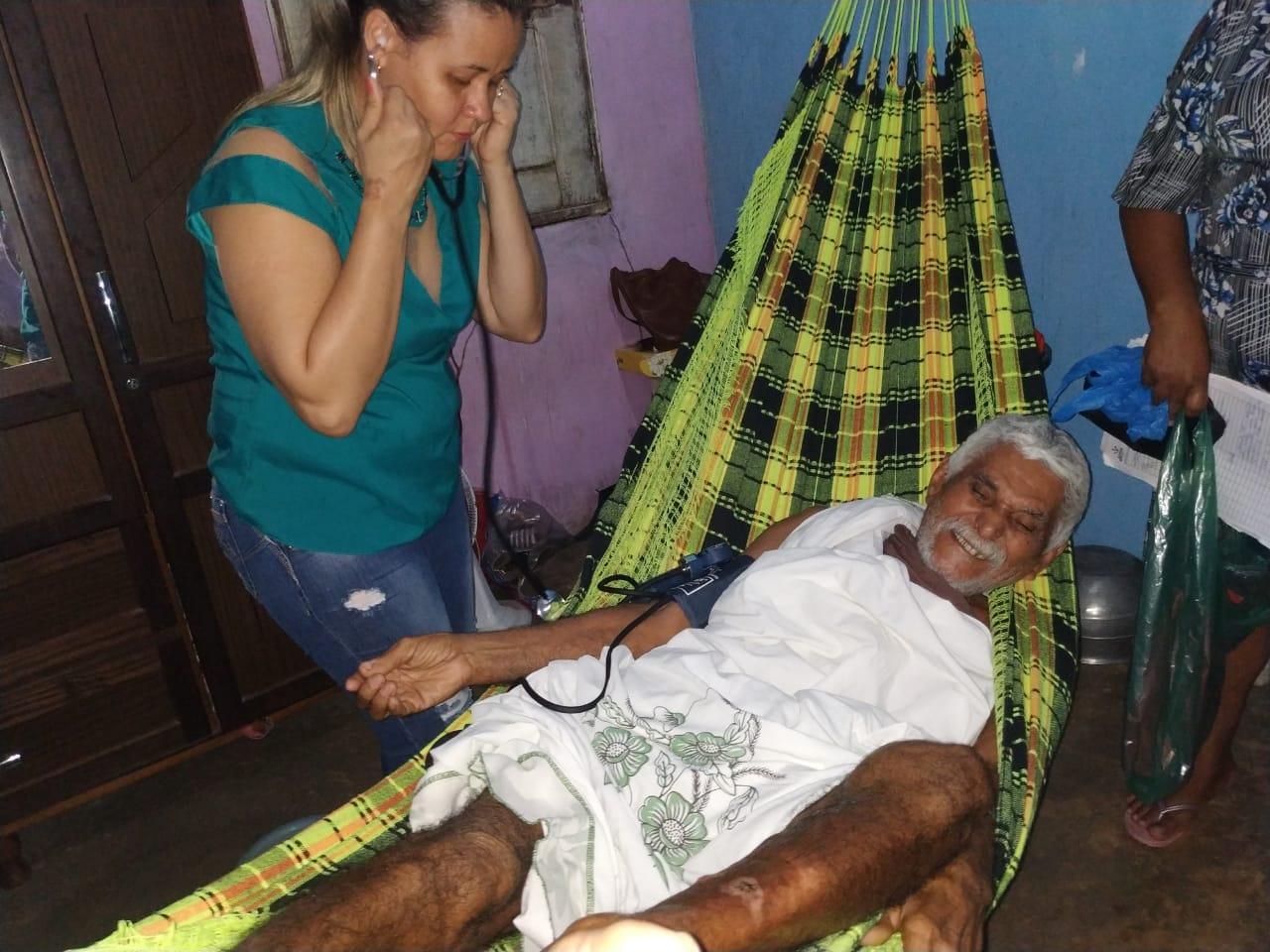 Serviço de Saúde de Junco do Maranhão alcança pacientes acamados por meio de visitas domiciliares