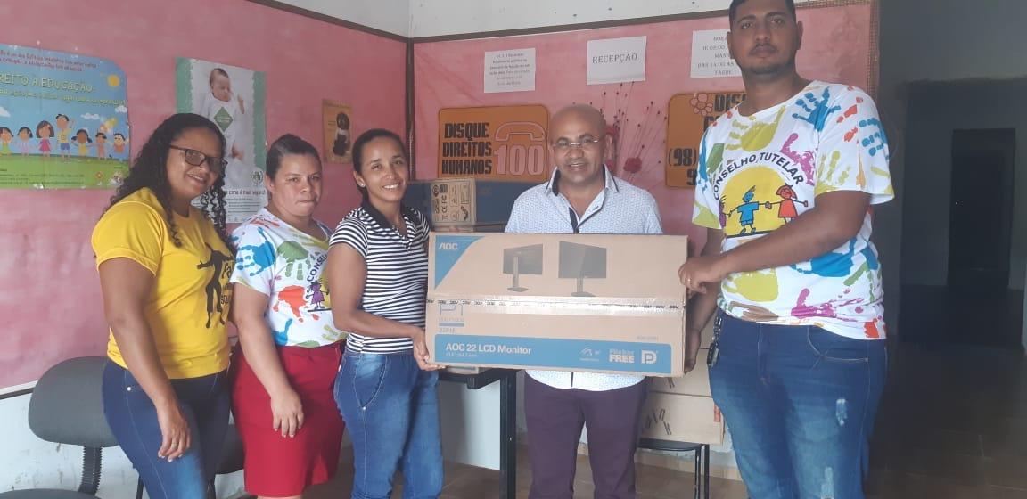 CMDCA de Boa Vista do Gurupi recebeu novos computadores