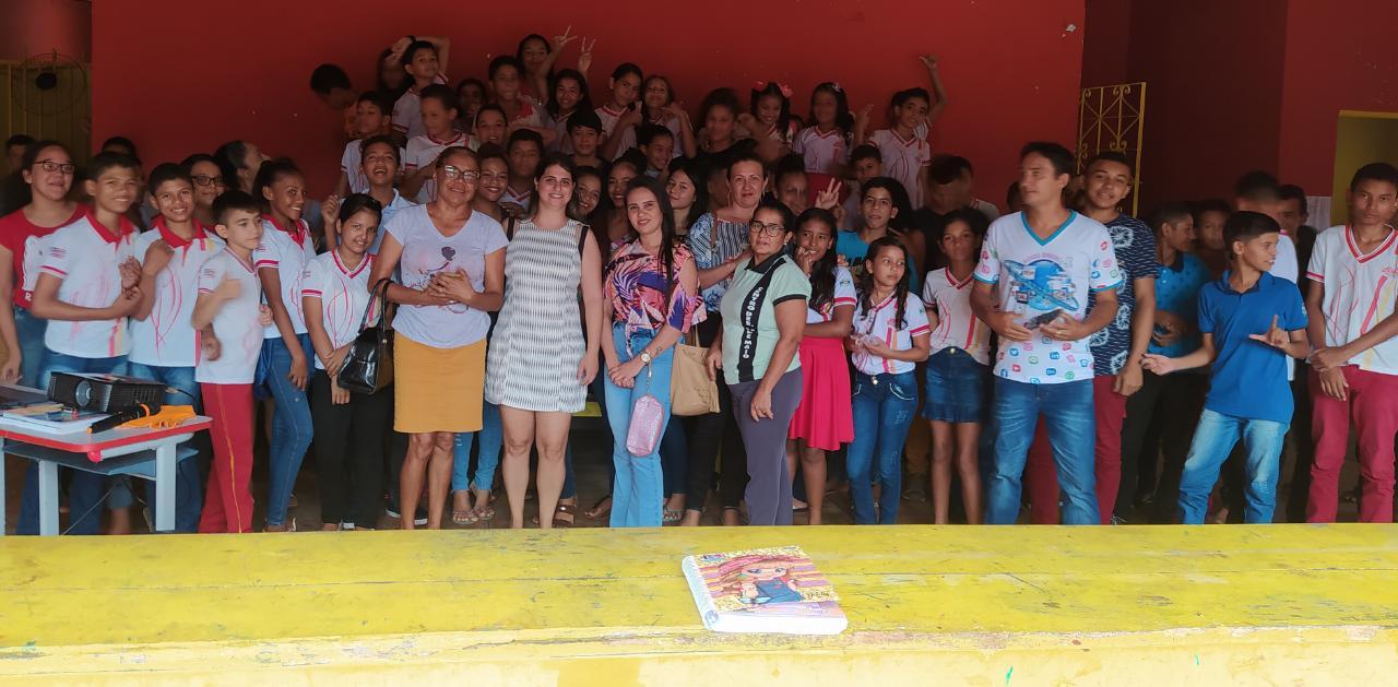 CRAS de Junco realiza palestra para os alunos da Escola Primeiro de Maio