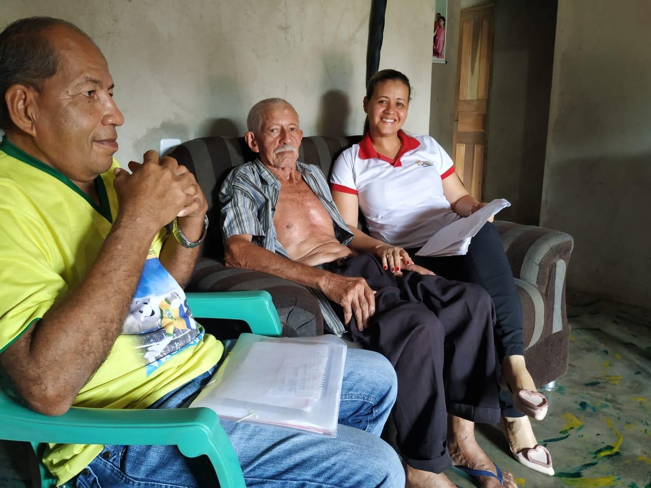 Visitas domiciliares continuam sendo realizadas pela SEMUS de Junco do Maranhão