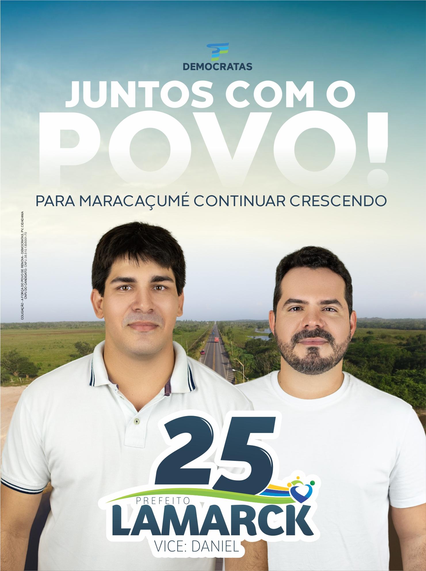 Candidato a prefeito Lamarck realizará seu primeiro comício neste domingo, 4