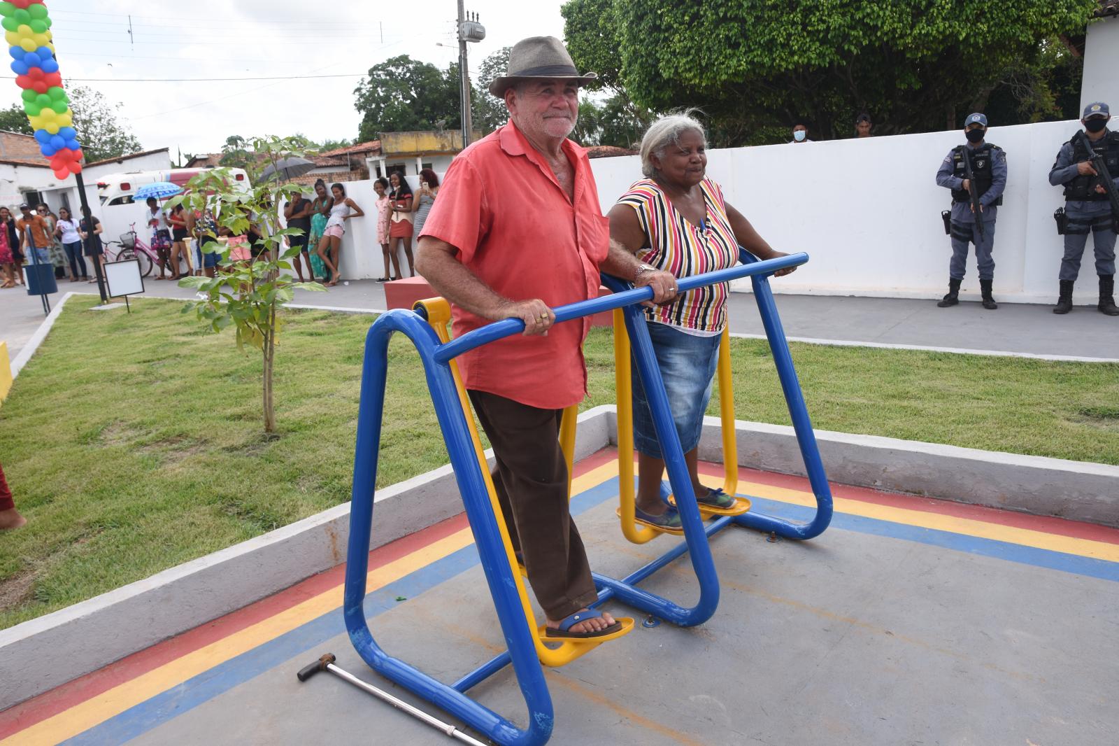 Praça da Família foi inaugurada em Governador Nunes Freire