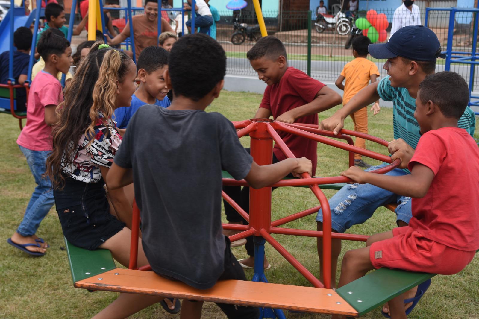 Praça da Família foi inaugurada em Governador Nunes Freire