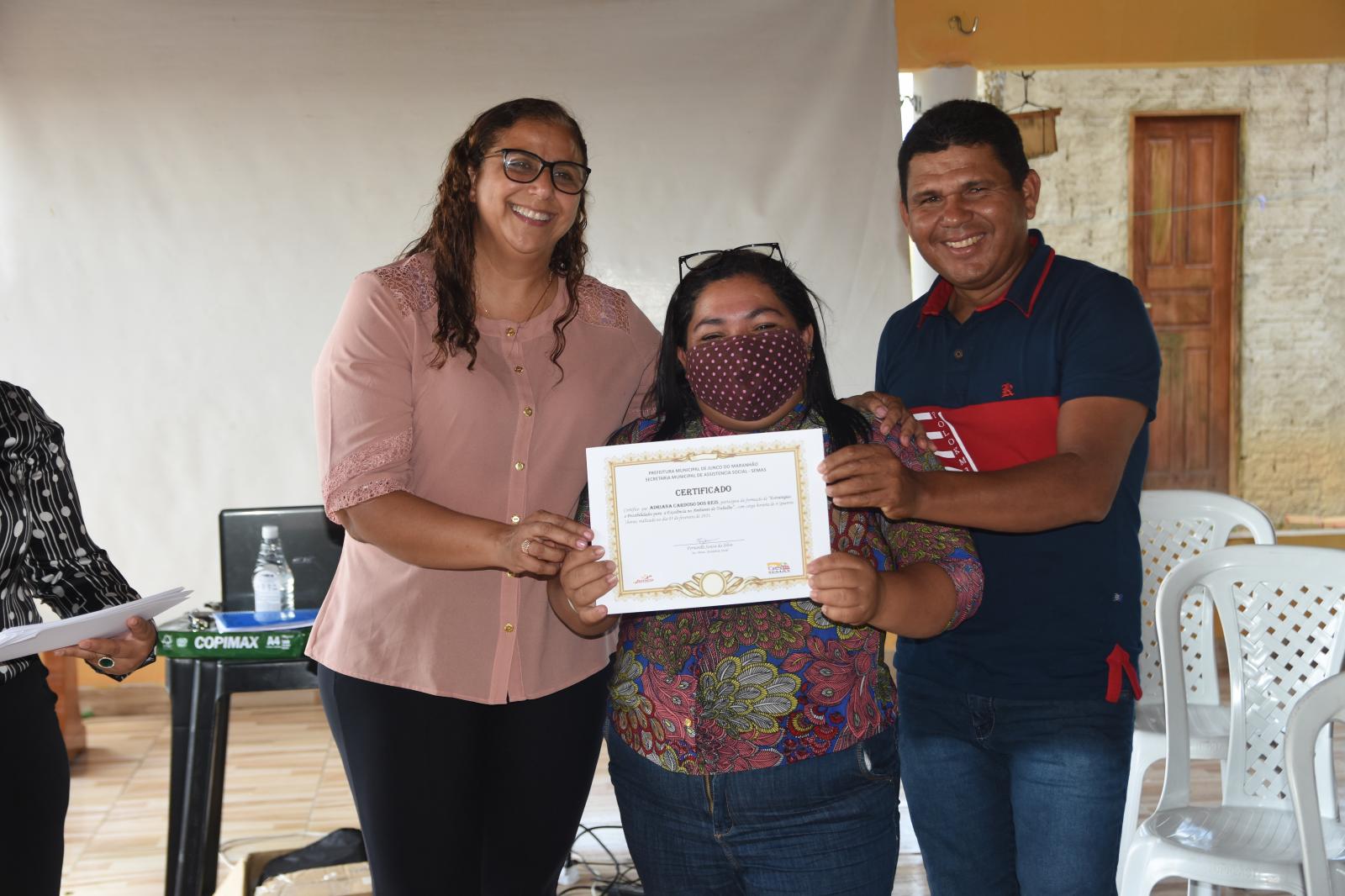 Secretaria de Assistência Social de Junco do Maranhão promove capacitação para sua equipe de profissionais