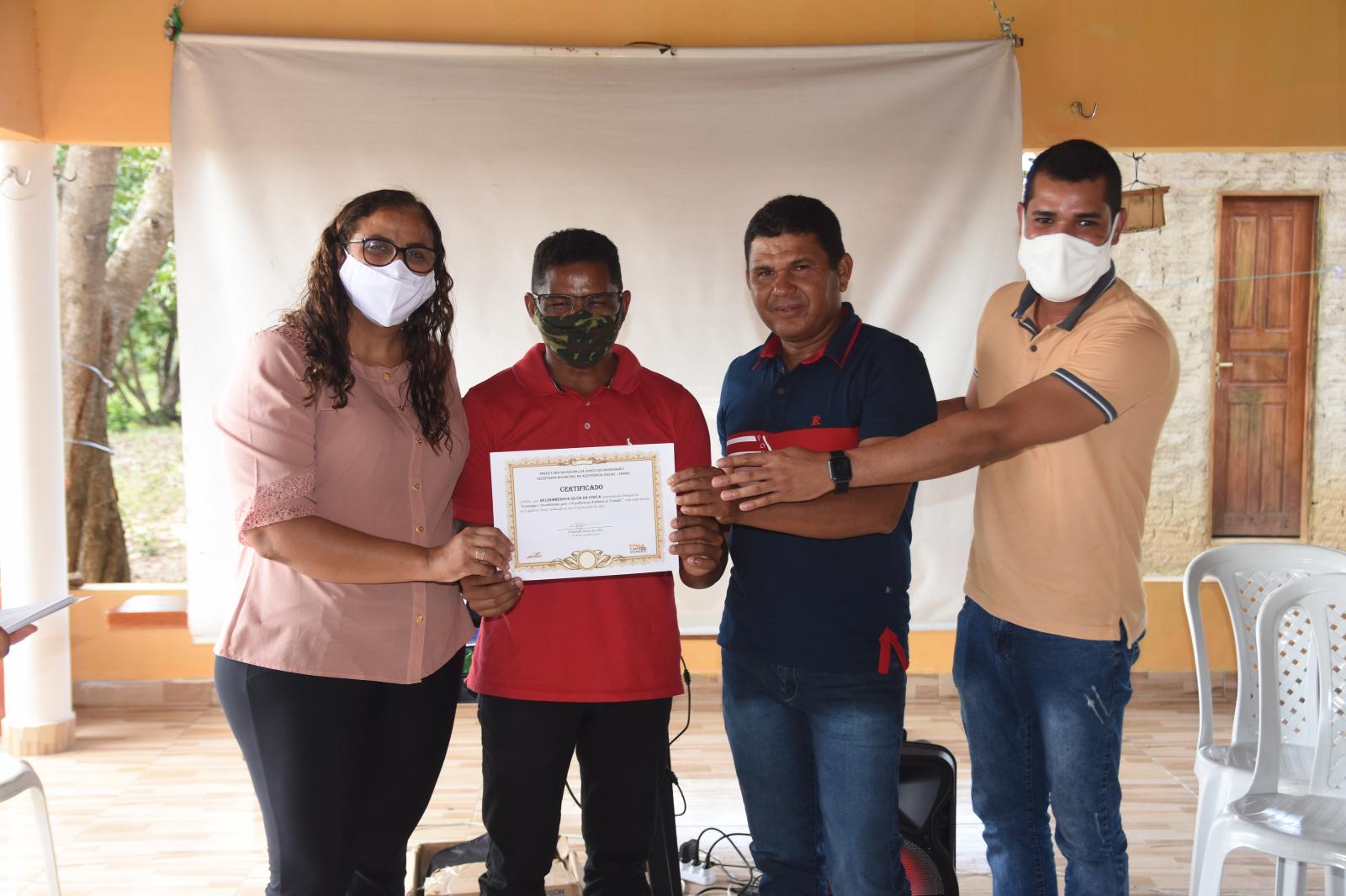 Secretaria de Assistência Social de Junco do Maranhão promove capacitação para sua equipe de profissionais