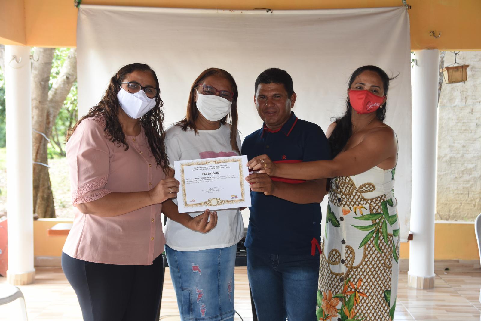 Secretaria de Assistência Social de Junco do Maranhão promove capacitação para sua equipe de profissionais