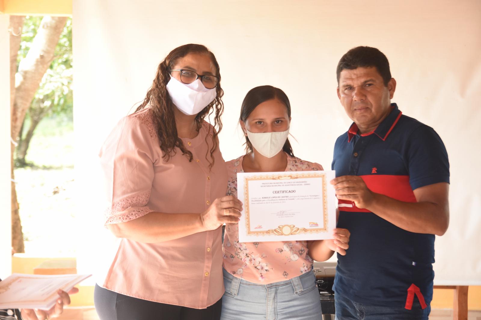 Secretaria de Assistência Social de Junco do Maranhão promove capacitação para sua equipe de profissionais