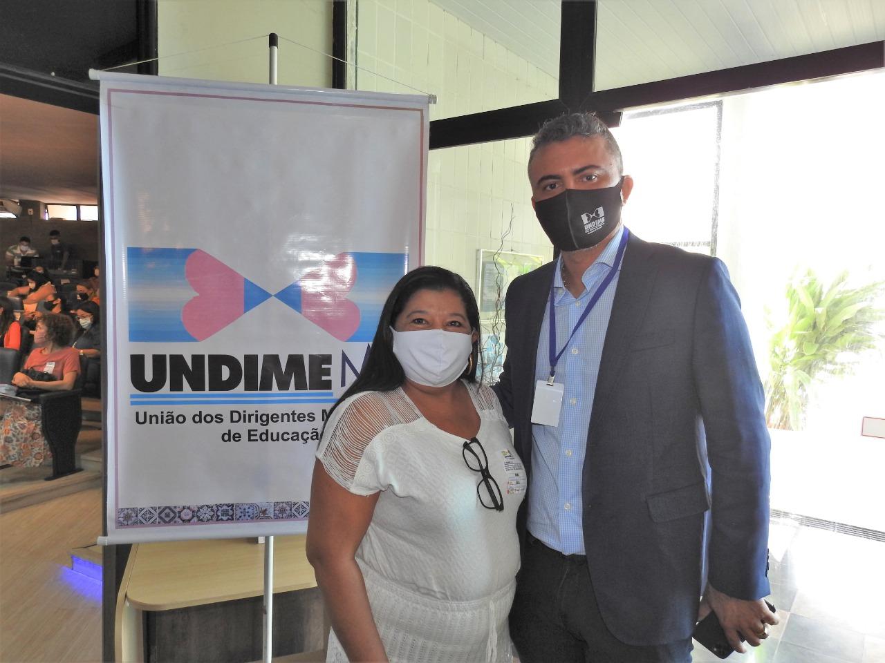 Secretária de Educação de Governador Nunes Freire participa de encontro da Undime em São Luís