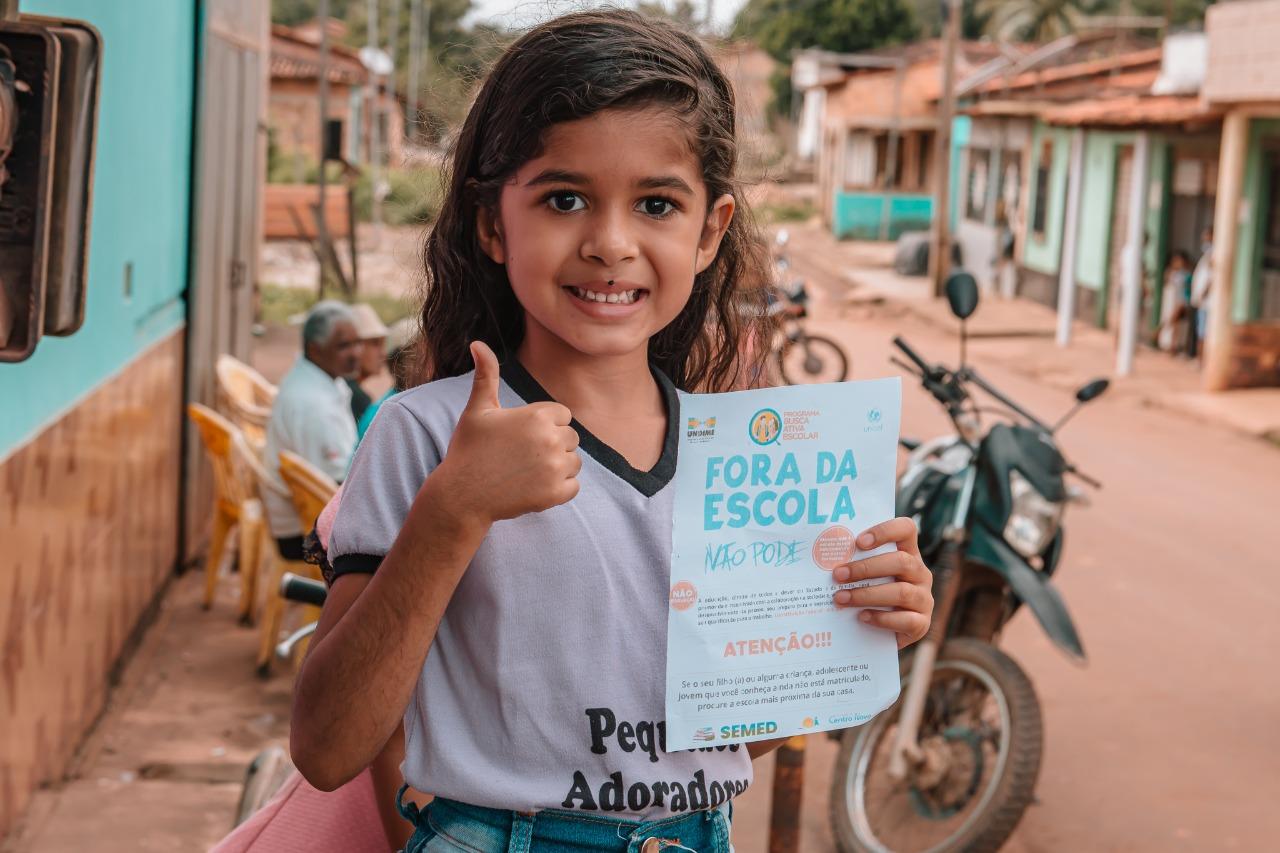 Busca Ativa Escolar foi realizada no Povoado Chega Tudo