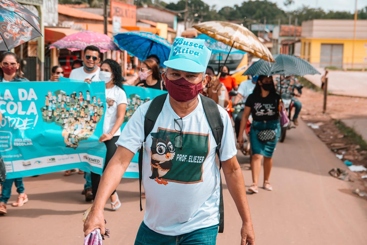 Busca Ativa Escolar foi realizada no Povoado Chega Tudo