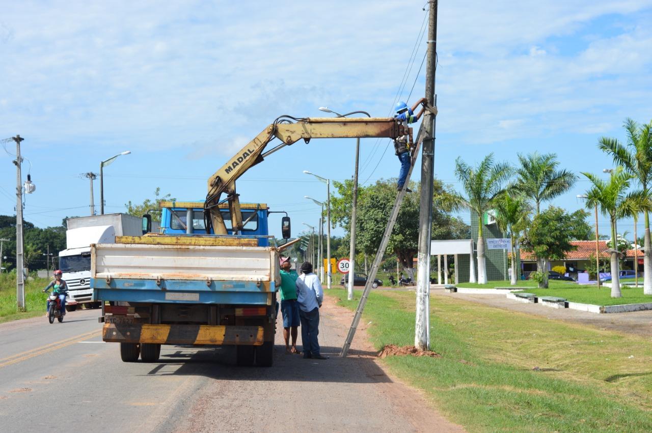 Melhoria na iluminação pública de Presidente Médici confirma mudanças na infraestrutura do município